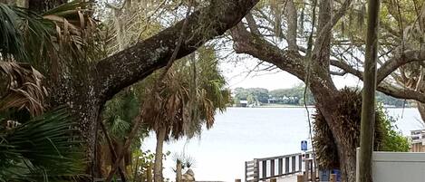 Steps away from fishing pier