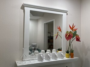 Bathroom area.