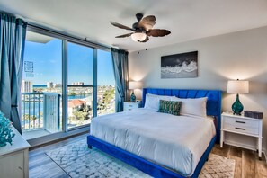 Master bedroom with stunning Ocean views