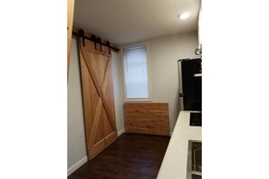 Closet and dining table 