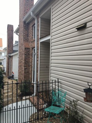 Side view of house
