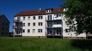 Vue extérieure du bâtiment