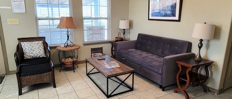 Welcome to Upper Deck--a 3 BR/2 bath condo that sleeps 8 guests.