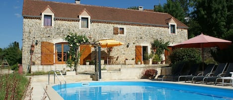 Piscine maison de vacances