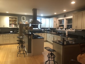 Kitchen with everything.