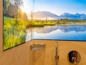 Blick von der Unterkunft
