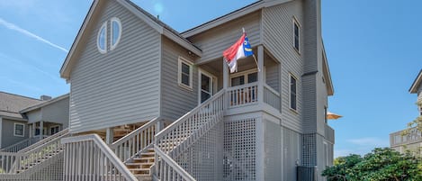 Your beach escape! Unit is on right side of townhome.