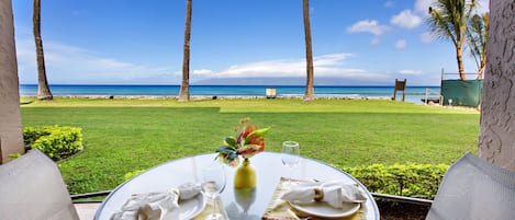 Oceanfront location with expansive Maui views