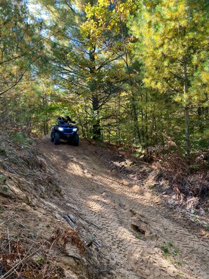 Trails on property