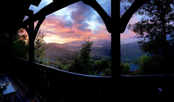 Great View from Top Balcony