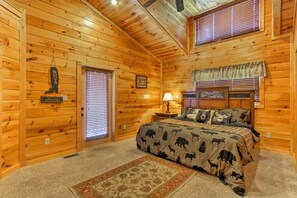 Master Bedroom. King Sized Bed