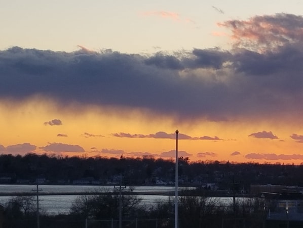 Vue depuis l’hébergement