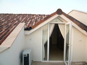 Upper terrace from master bedroom