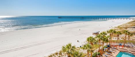 View From Our Balcony - This Beach Is Never Crowded!