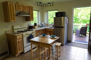 Fully appointed Kitchen
Private Deck