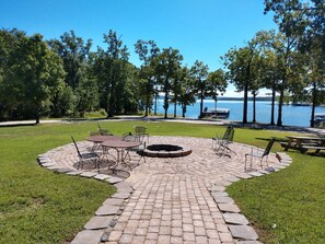 Nothing better than S'mores at a bonfire by the lake!