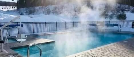Outdoor Heated Pool/Jacuzzi. 
Summer Pool Hours Open Daily 9am-9pm