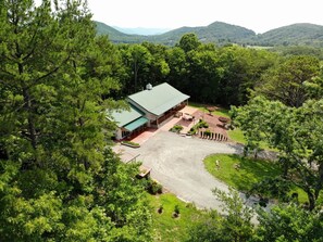 Aerial view facing NE