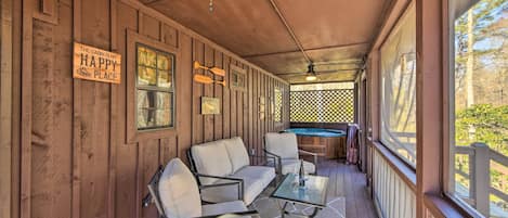 Blue Ridge Vacation Rental Cabin | 2BR | 2BA | 2 Stories | 1,152 Sq Ft