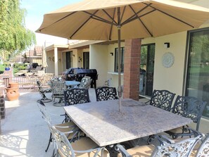 Outdoor dining