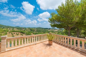 View from the terrace over the surroundings