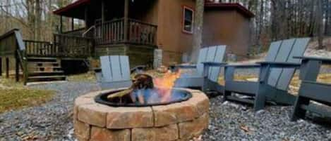 NEW!!!! Firepit addition 