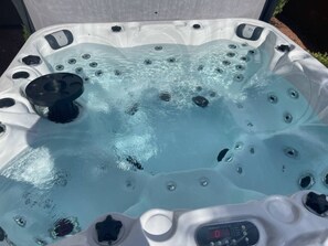 Hot tub ready for you