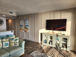 Large Living Room with Oversized TV