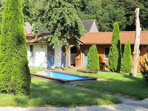 Schwimmbad des Ferienhauses
