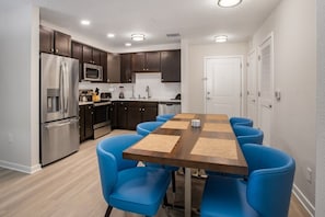 Dining Table and Open Kitchen
