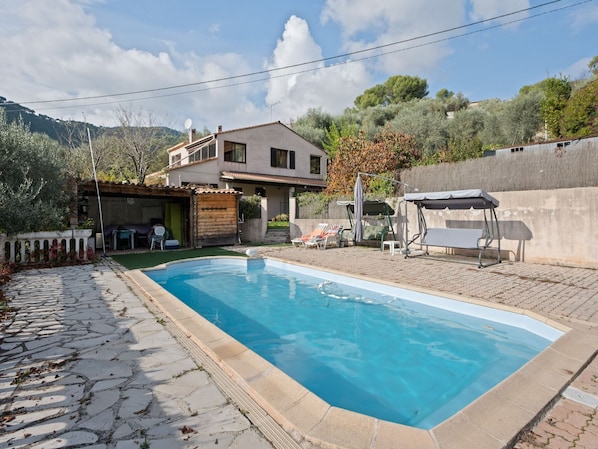 Piscine maison de vacances