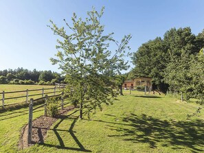 Utsikt från stugan [sommar]