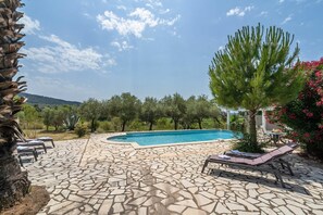 Piscine maison de vacances
