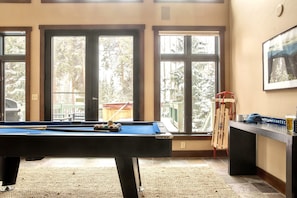 Round of pool or hit the slopes?