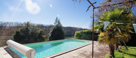 Piscine maison de vacances