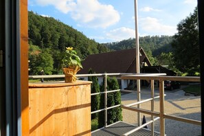 Aussicht vom Ferienhaus [Sommer]