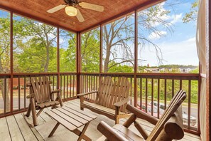 Covered Screened In Deck