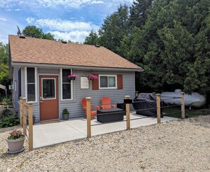 Front of home. 