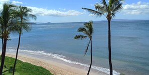 Views from lanai towards Wailea