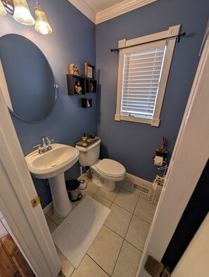 Half bath main floor