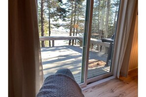 Deck & view from living room area
