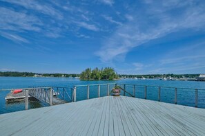 Large deck & dock