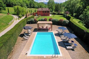 Aerial view of the estate