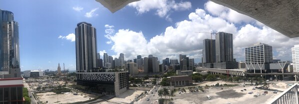 Vue depuis l’hébergement