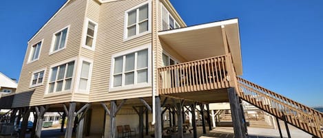 Lemon Tree South is located on the ocean in Cherry Grove Beach!