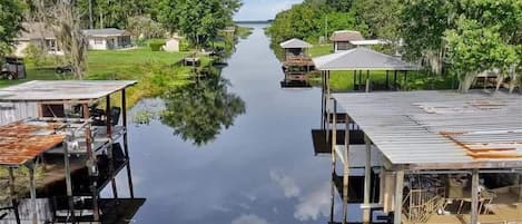 Canal entrance to the lake