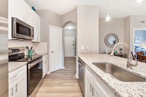 Updated open kitchen