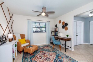 Den Great for Taking a Break, Relaxing, Reading or Using the Desk for some Work