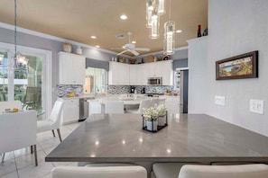 Modern Kitchen with Stainless Appliances