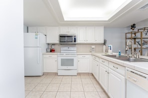 Whip up your favorites in our fully-equipped kitchen.